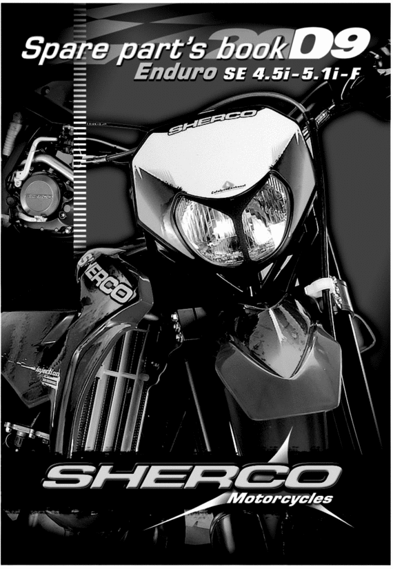 Product picture 2009 SHERCO SE 5.1i 4.5i F ENDURO SERVICE MANUAL